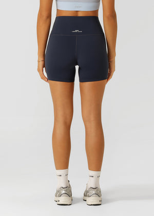 Lorna Jane Liberty 14cm Bike Shorts - Platinum Navy