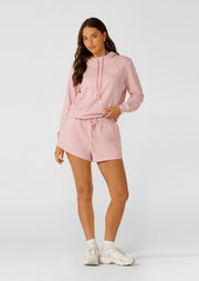 Lorna Jane Lotus Shorts - Dusty Rose Marl