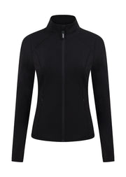 Lorna Jane Amy Active Tech Zip Through Jacket - Recycled Black