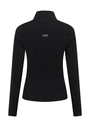 Lorna Jane Amy Active Tech Zip Through Jacket - Recycled Black