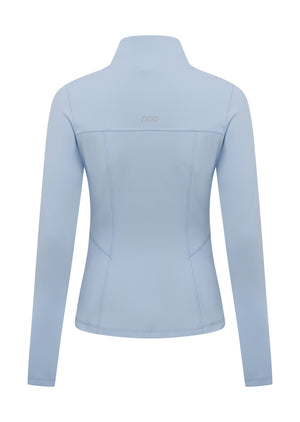 Lorna Jane Amy Active Tech Zip Through Jacket - Petal Blue