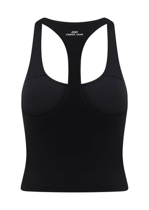 Lorna Jane Liberty Bra Tank Combo - Black