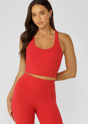 Lorna Jane Liberty Bra Tank Combo - Rose Red