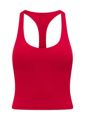 Lorna Jane Liberty Bra Tank Combo - Rose Red