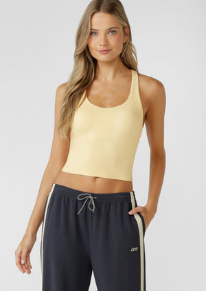 Lorna Jane Liberty Bra Tank Combo - Vanilla Creme