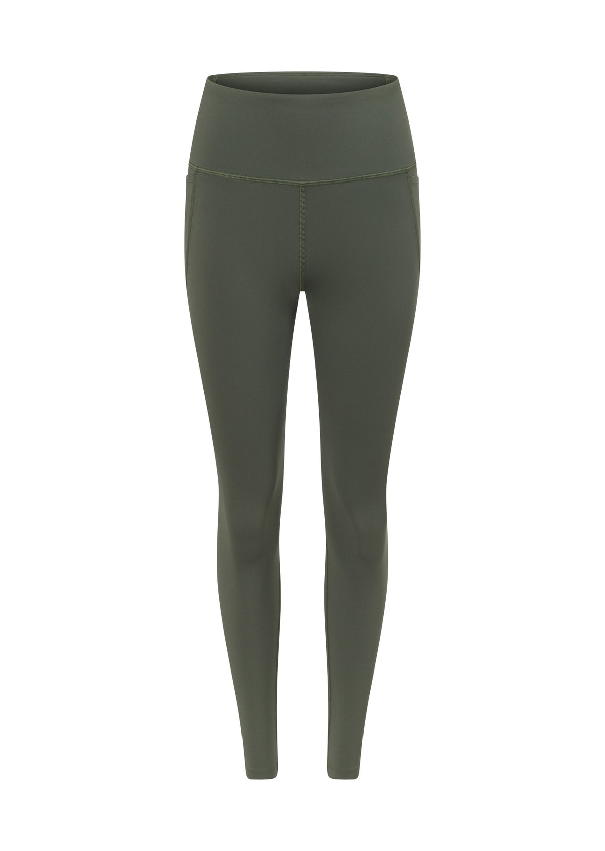 Lorna Jane Amy No Chafe Phone Pocket Full Length Leggings - Agave Green