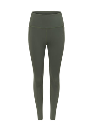 Lorna Jane Amy No Chafe Phone Pocket Full Length Leggings - Agave Green
