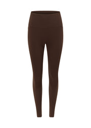 Lorna Jane Amy No Chafe Phone Pocket Full Length Leggings - Espresso