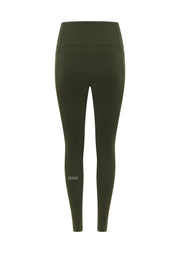 Lorna Jane Amy No Chafe Phone Pocket Full Length Leggings - Luxury Green