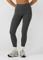 Lorna Jane Amy No Chafe Phone Pocket Full Length Leggings - Titanium