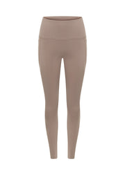 Lorna Jane Amy No Ride Phone Pocket Ankle Biter Leggings - Bone