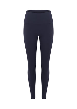 Lorna Jane Amy No Ride Phone Pocket Ankle Biter Leggings - Dark Platinum Navy