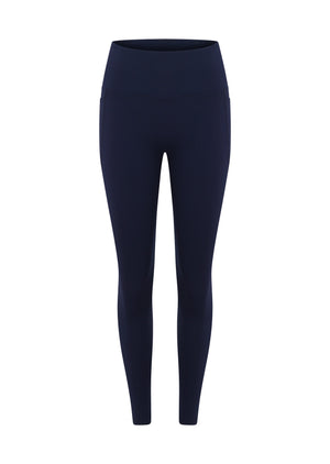 Lorna Jane Amy No Ride Phone Pocket Ankle Biter Leggings - French Navy