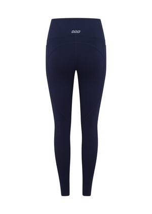 Lorna Jane Amy No Ride Phone Pocket Ankle Biter Leggings - French Navy