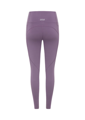 Lorna Jane Amy No Ride Phone Pocket Ankle Biter Leggings - Grape