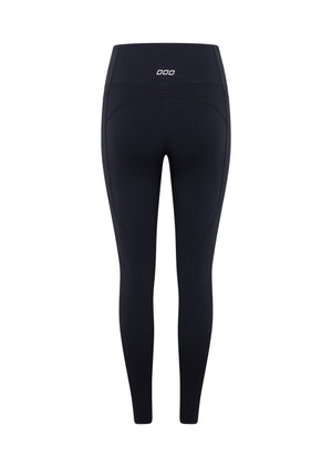 Lorna Jane Amy No Ride Phone Pocket Ankle Biter Leggings - Midnight Blue