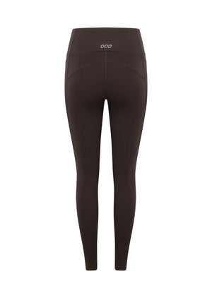 Lorna Jane Amy No Ride Phone Pocket Ankle Biter Leggings - Volcano