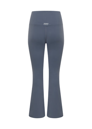 Lorna Jane Lotus Thermal Flared Leggings - Shadow