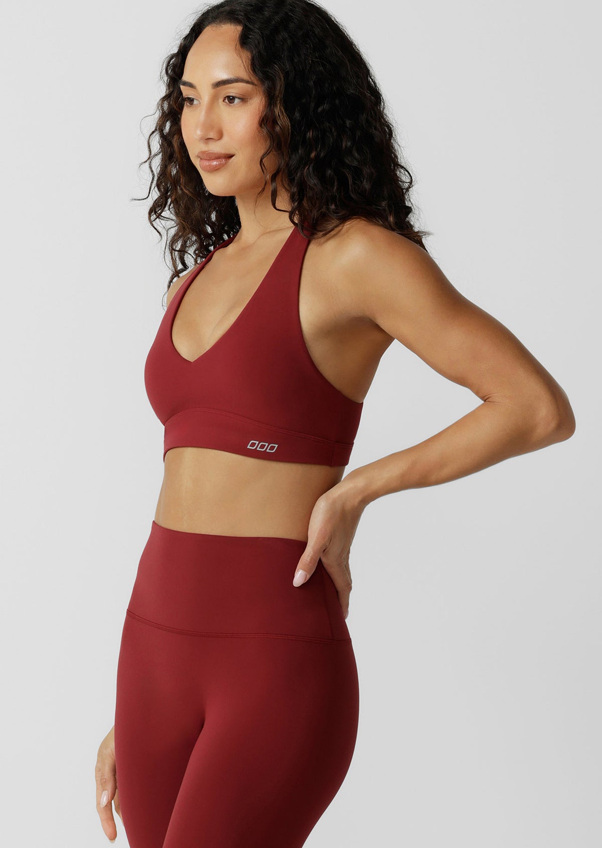 Lorna Jane Lifted Sports Bra - Cherry