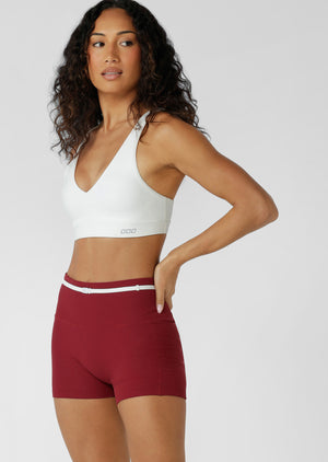 Lorna Jane Lifted Sports Bra - Porcelain