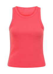 Lorna Jane LJ Basics Rib Tank - Guava Glow