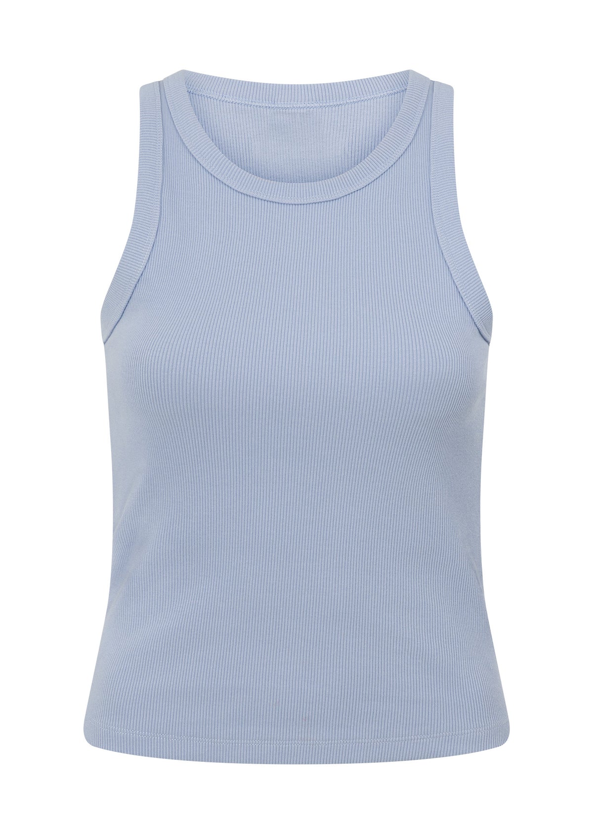 Lorna Jane LJ Basics Rib Tank - Oxford Blue