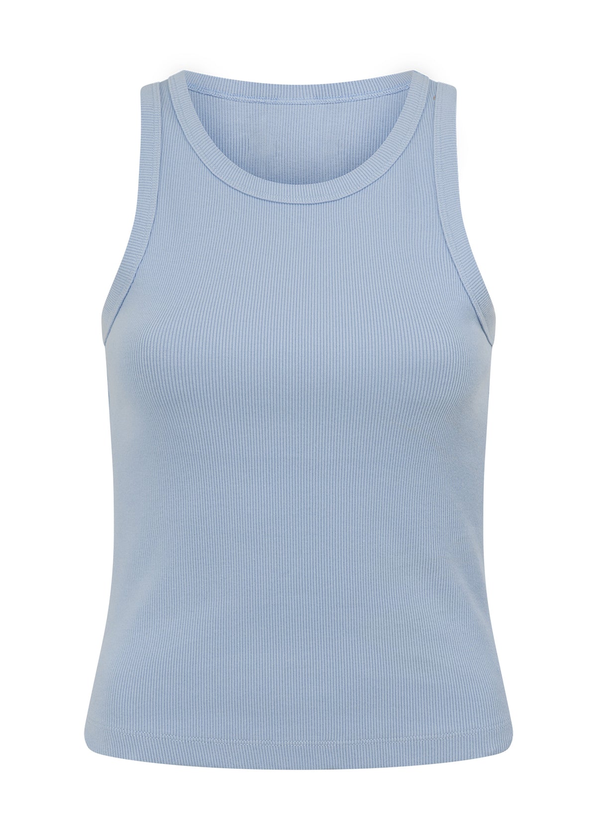 Lorna Jane LJ Basics Rib Tank - Petal Blue