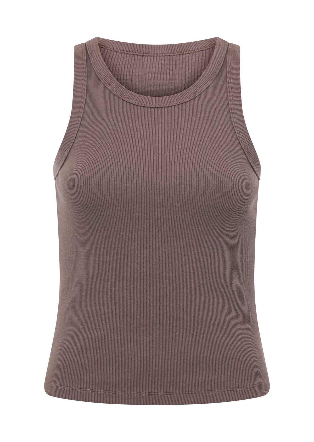 Lorna Jane LJ Basics Rib Tank - Stone