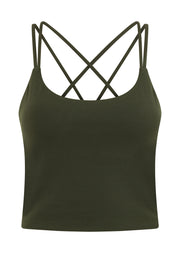 Lorna Jane Lotus Bra Tank Combo - Luxury Green