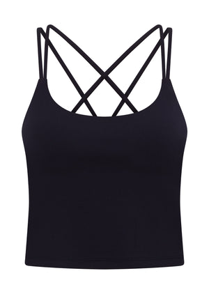Lorna Jane Lotus Bra Tank Combo - Midnight Blue