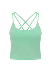 Lorna Jane Lotus Bra Tank Combo - Mint Cream