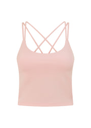Lorna Jane Lotus Bra Tank Combo - Pale Peony