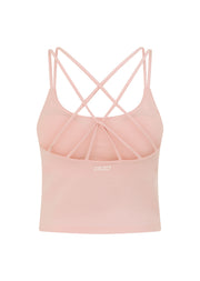 Lorna Jane Lotus Bra Tank Combo - Pale Peony