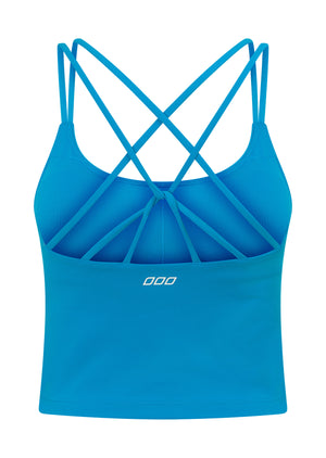 Lorna Jane Lotus Bra Tank Combo - Vista Blue