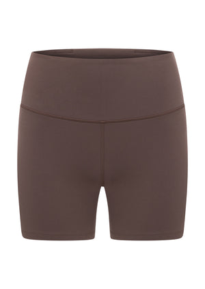 Lorna Jane Lotus No Chafe Phone Pocket 14cm Bike Shorts - Stone