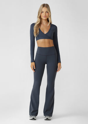 Lorna Jane Liberty Flared Leggings - Canyon