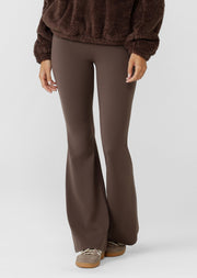 Lorna Jane Liberty Flared Leggings - Cinnamon