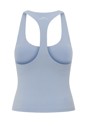 Lorna Jane Liberty Full Length Bra Tank Combo - Oxford Blue