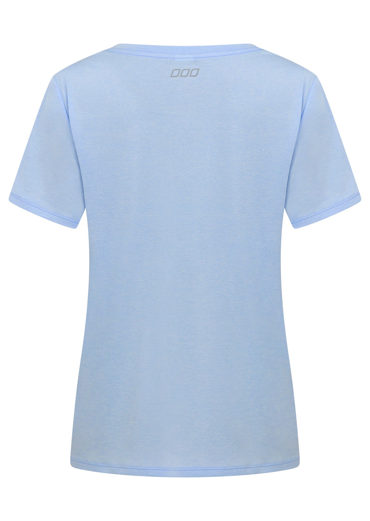 Lorna Jane Amy Dynamic Active V-Neck T-Shirt - Light Moontide Marl