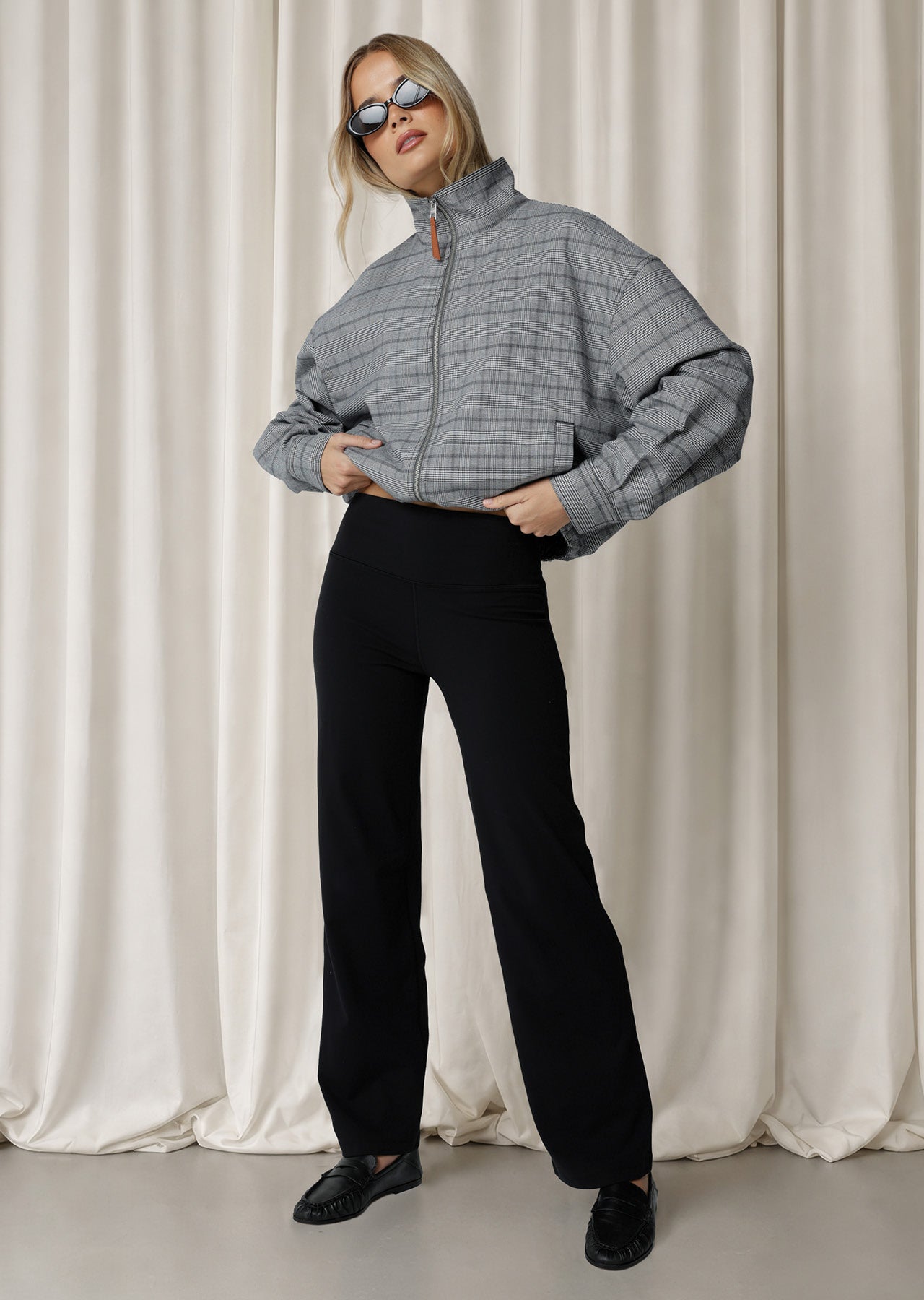 Lorna Jane All Day Active Midrise Pants - Recycled Black