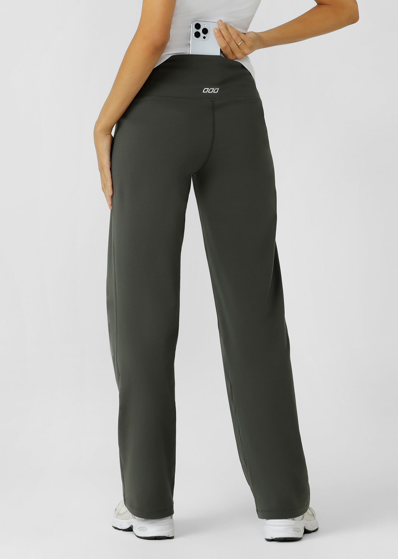 Lorna Jane All Day Active Midrise Pants - Dark Luxury Green