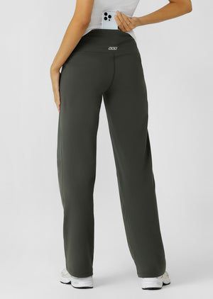 Lorna Jane All Day Active Midrise Pants - Dark Luxury Green