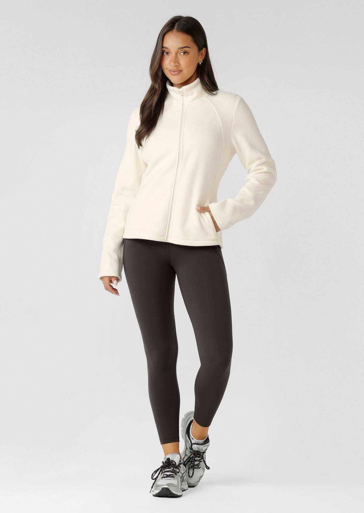Lorna Jane Booty Lift And Support Pocket Ankle Biter Leggings - Volcano