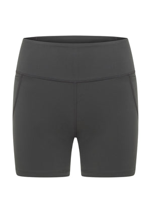 Lorna Jane Amy No Chafe Phone Pocket 14cm Bike Shorts - Titanium