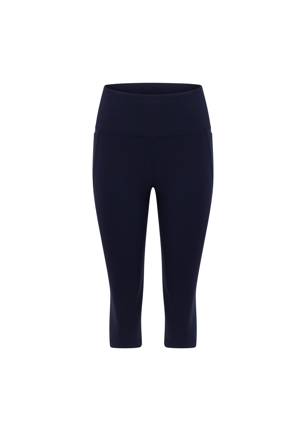 Lorna Jane Amy No Chafe Phone Pocket 3/4 Leggings - French Navy