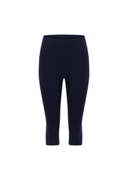 Lorna Jane Amy No Chafe Phone Pocket 3/4 Leggings - French Navy