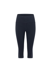 Lorna Jane Amy No Chafe Phone Pocket 3/4 Leggings - Platinum Navy
