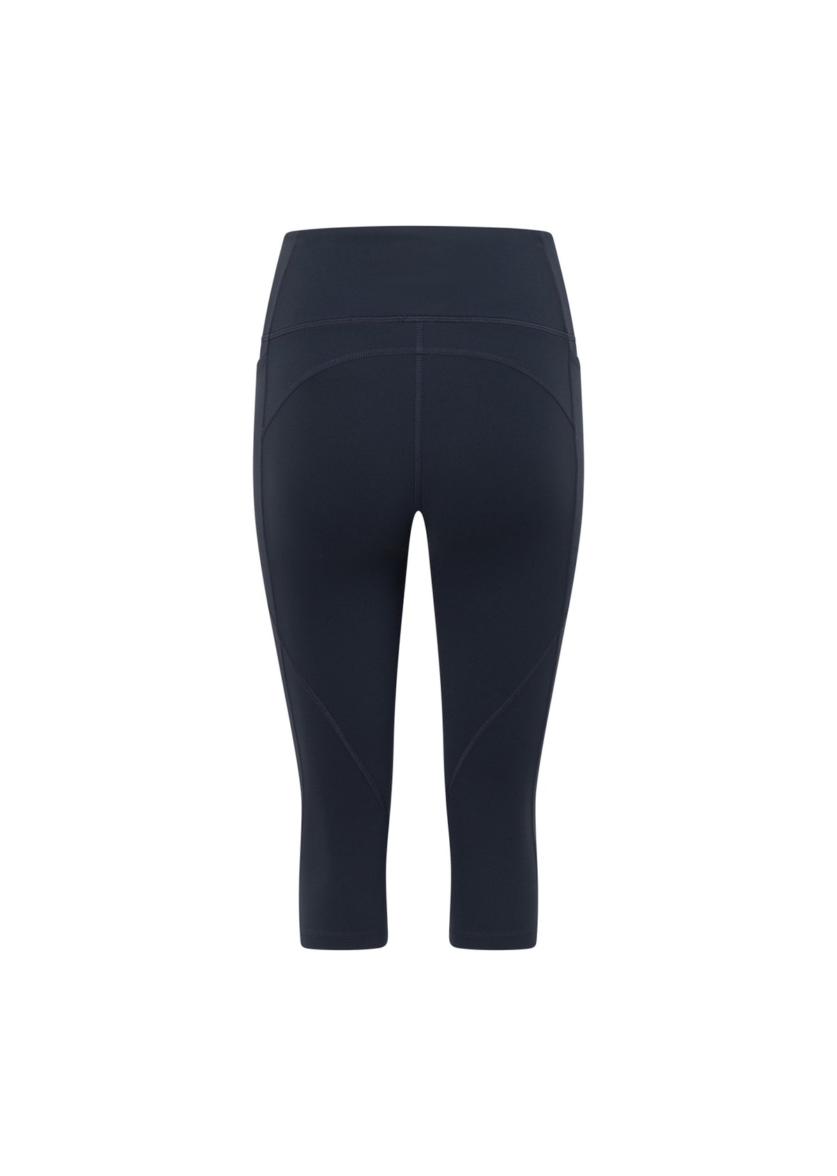 Lorna Jane Amy No Chafe Phone Pocket 3/4 Leggings - Platinum Navy