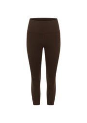 Lorna Jane Amy No Chafe Phone Pocket 7/8 Leggings - Espresso