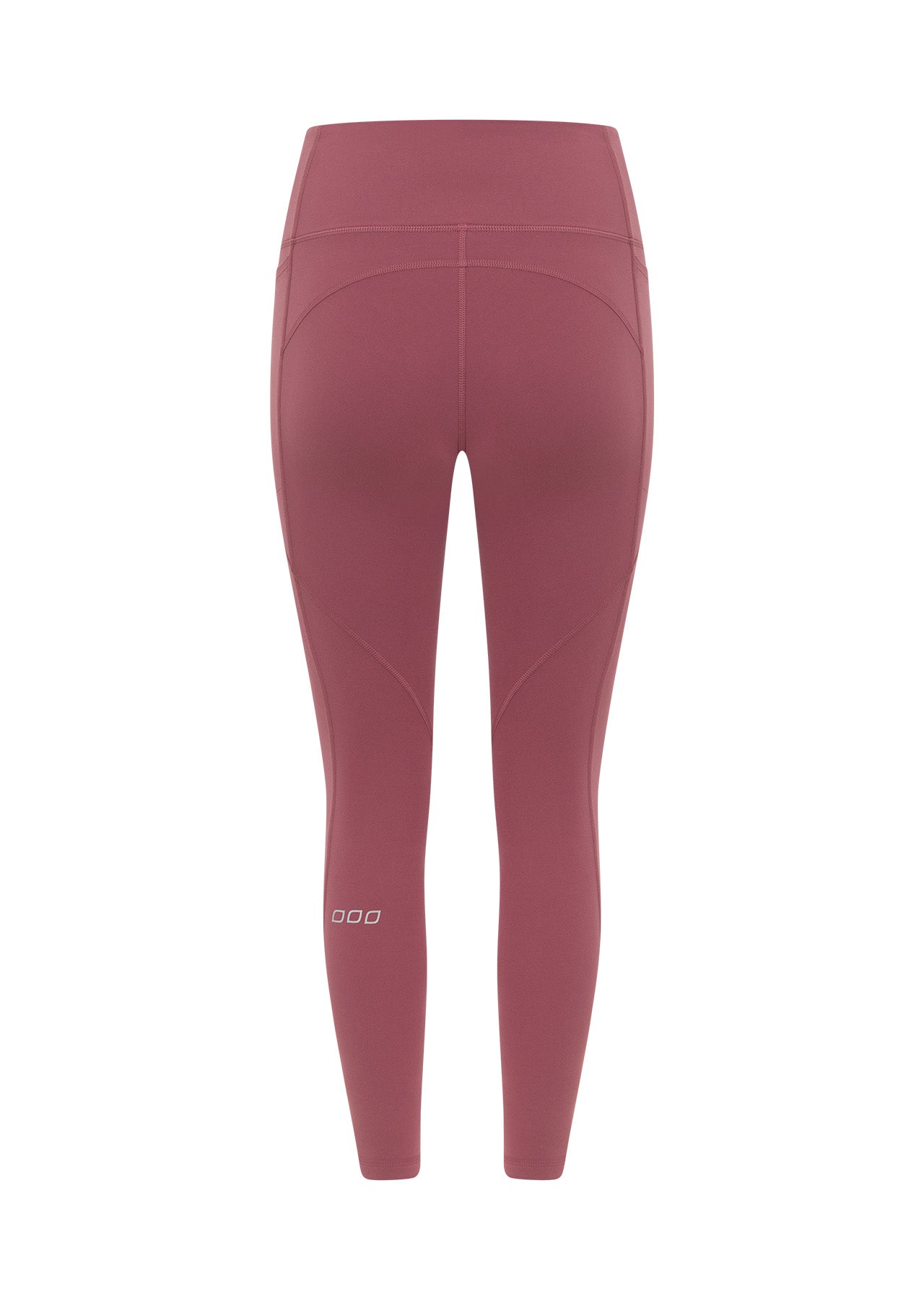 Lorna Jane Amy No Chafe Phone Pocket Ankle Biter Leggings - Dark Rose Blush